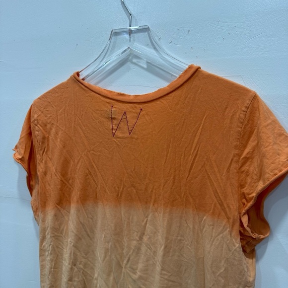 Vintage Y2K Old Navy Orange Heart Printed Tee XXL - Picture 8 of 8